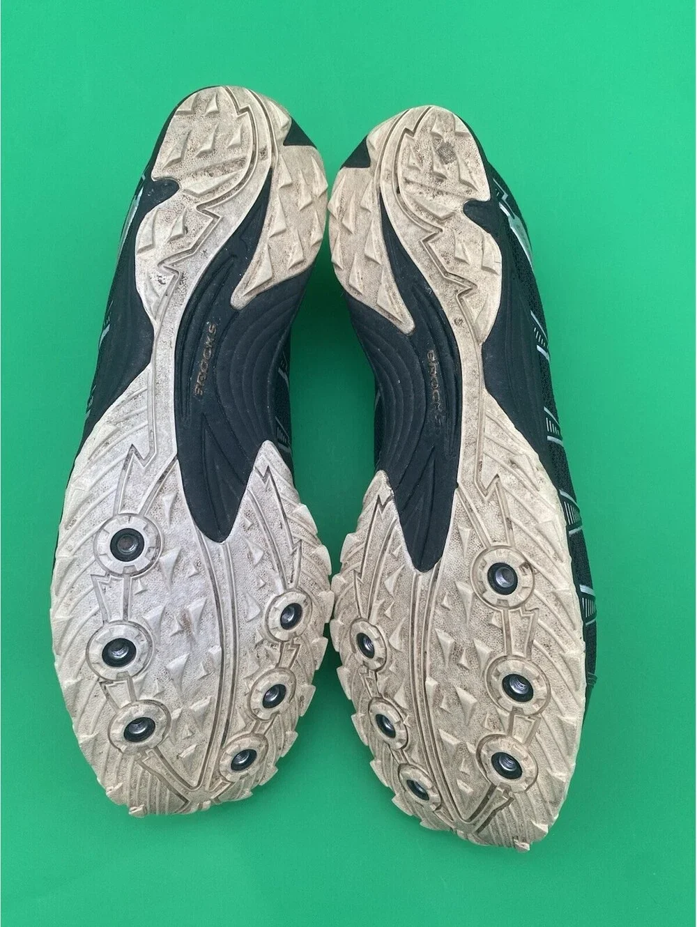 Brooks Track & Field Men's Size 9 Black Mach X Track Shoes - No Spikes